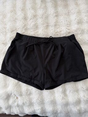 Zyia active wear black shorts women’s XXXL